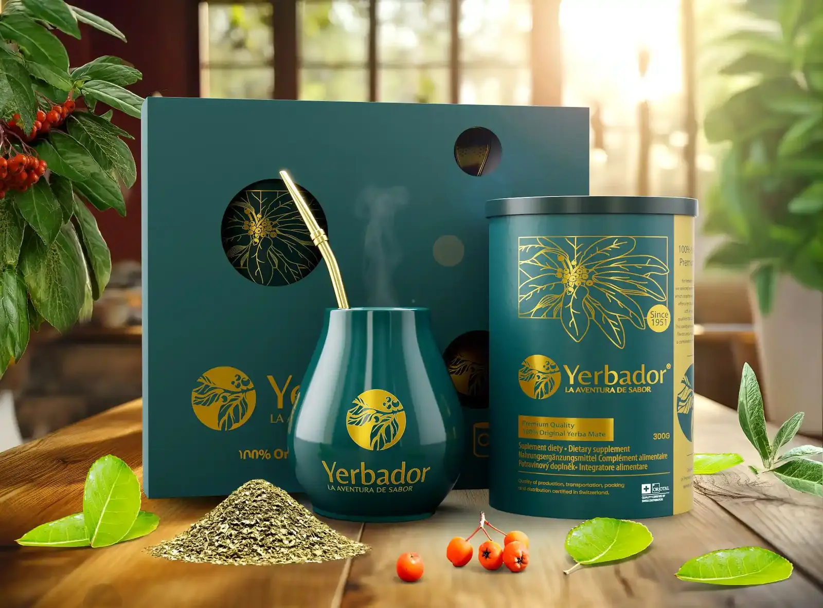 ZESTAW STARTOWY - TUBA YERBA MATE + MATERO + BOMBILLA