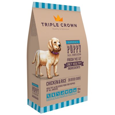 Karma dla psa TRIPLE CROWN Lovely Puppy 14 kg