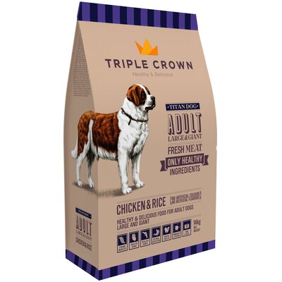 Karma dla psa TRIPLE CROWN Titan Dog Maxi 14 kg