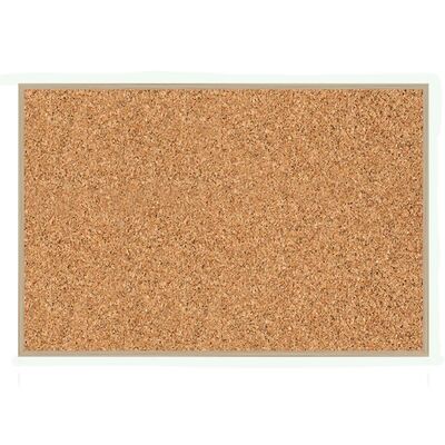 Tablica korkowa 60 x 90 cm beżowy