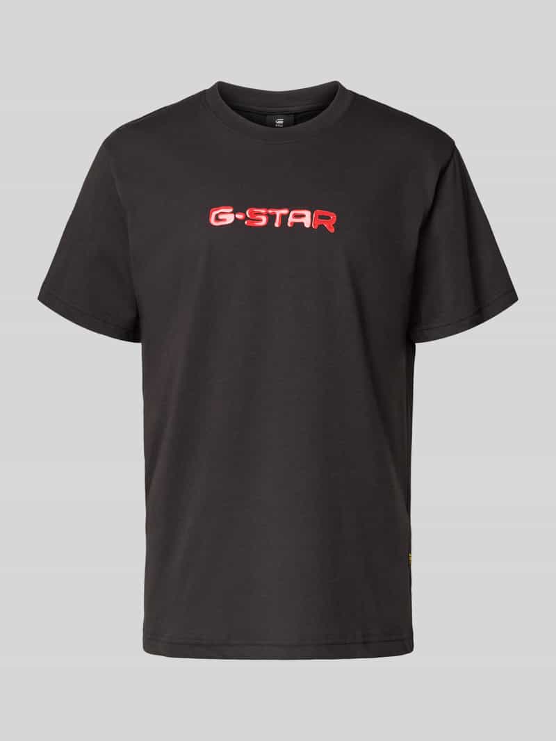 T-shirt z nadrukiem z logo