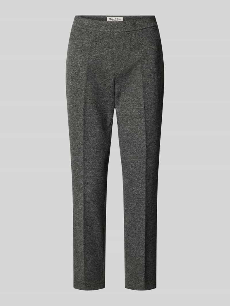 Spodnie do garnituru o kroju slim fit z mieszanki bawełny