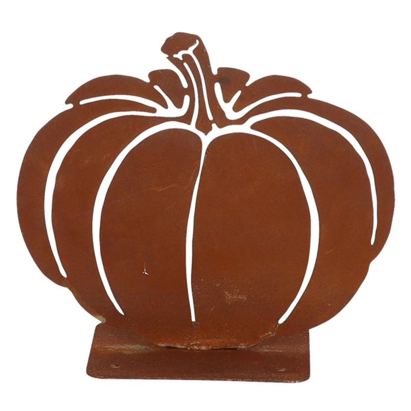 Metalowa dynia dekoracyjna h17,2 cm