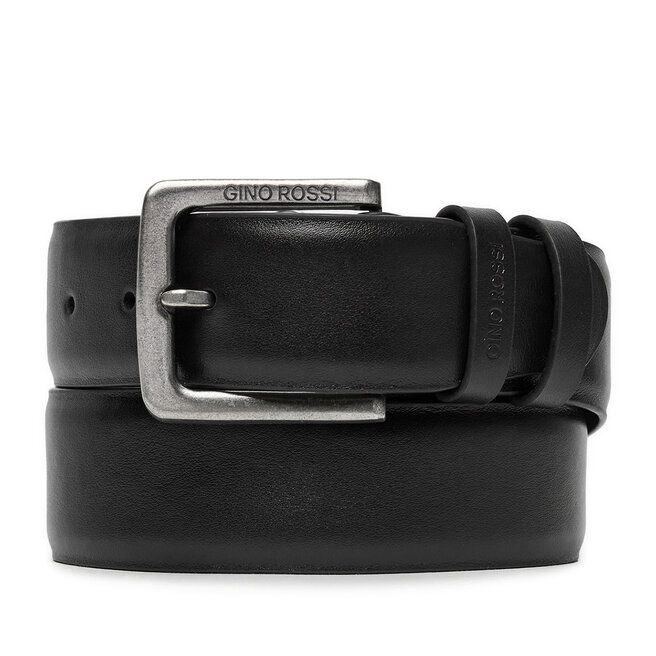 Pasek Gino Rossi C-EIJAH-ZZ24068 Czarny