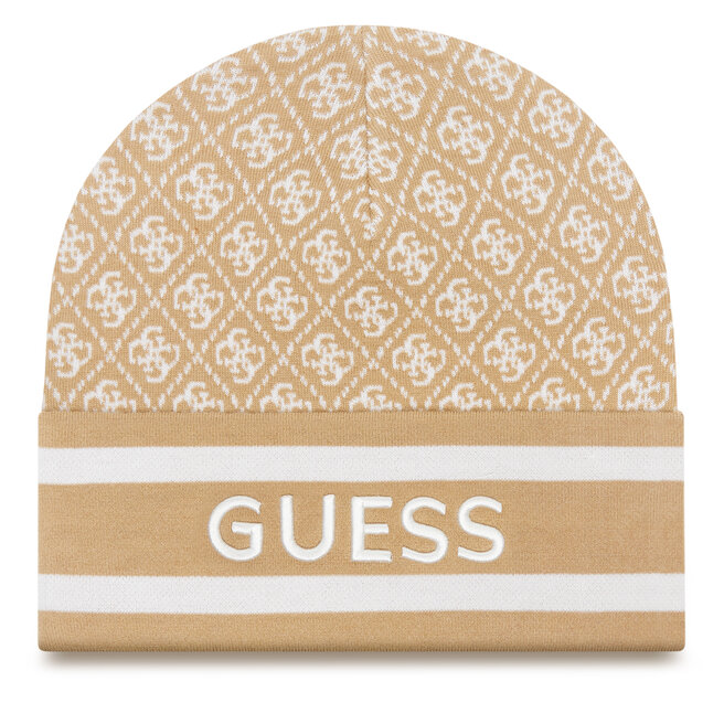 Czapka Guess W4BZ21 Z3JD2 Beżowy