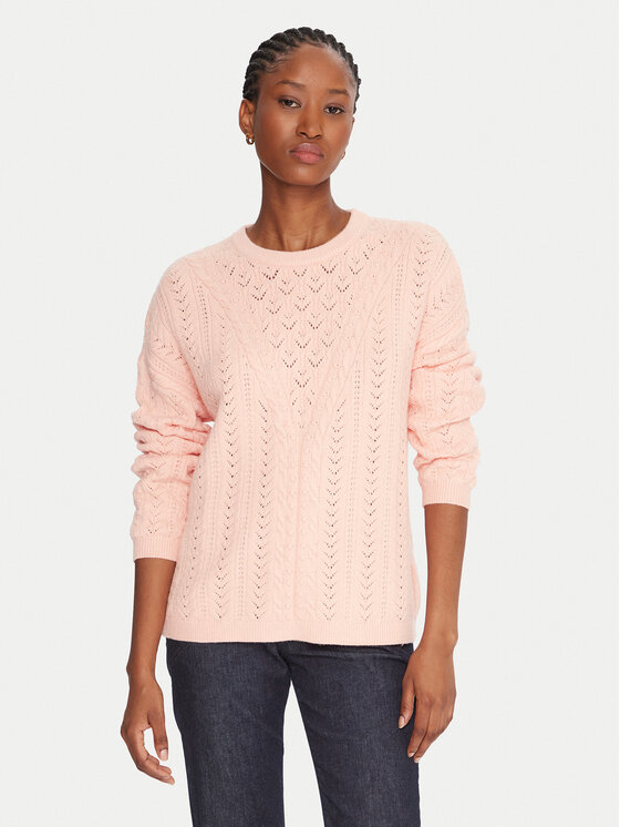 Guess Sweter W5YR56 Z2ZK2 Pomarańczowy Regular Fit