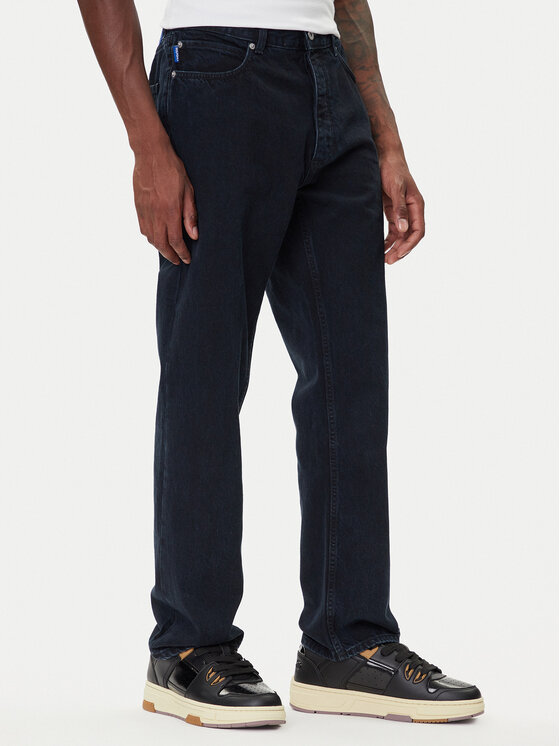 HUGO Jeansy Jonah 50541647 Granatowy Regular Fit
