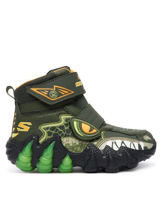 Skechers Śniegowce Skech-O-Saurus Lights 2.0 400122L OLV Khaki