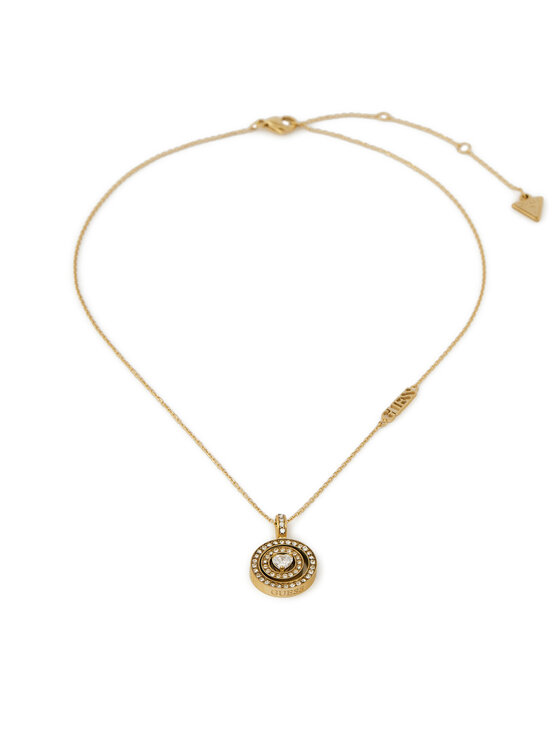 Guess Naszyjnik JUBN04 658JW Złoty