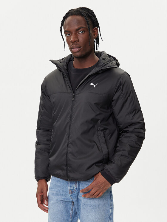 Puma Kurtka przejściowa Ess 688296 01 Czarny Regular Fit
