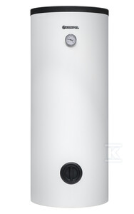 Wymiennik c.w.u. stojący z wężownicą o dużej powierzchni 2,05m2 do pomp ciepła SWP-201