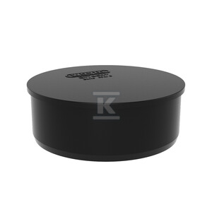 Korek PP-HT Sitech Plus 75 sanitarny, do kanalizacji wewnętrznej niskoszumowej, kolor czarny