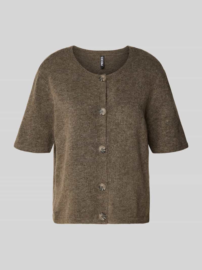 Kurtka z dzianiny o kroju regular fit z krótkim rękawem model ‘JIKO’