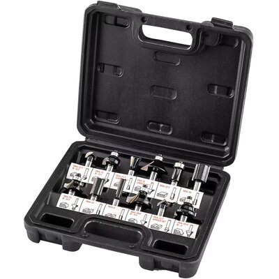 Zestaw frezów GRAPHITE 56T614 (12 sztuk)