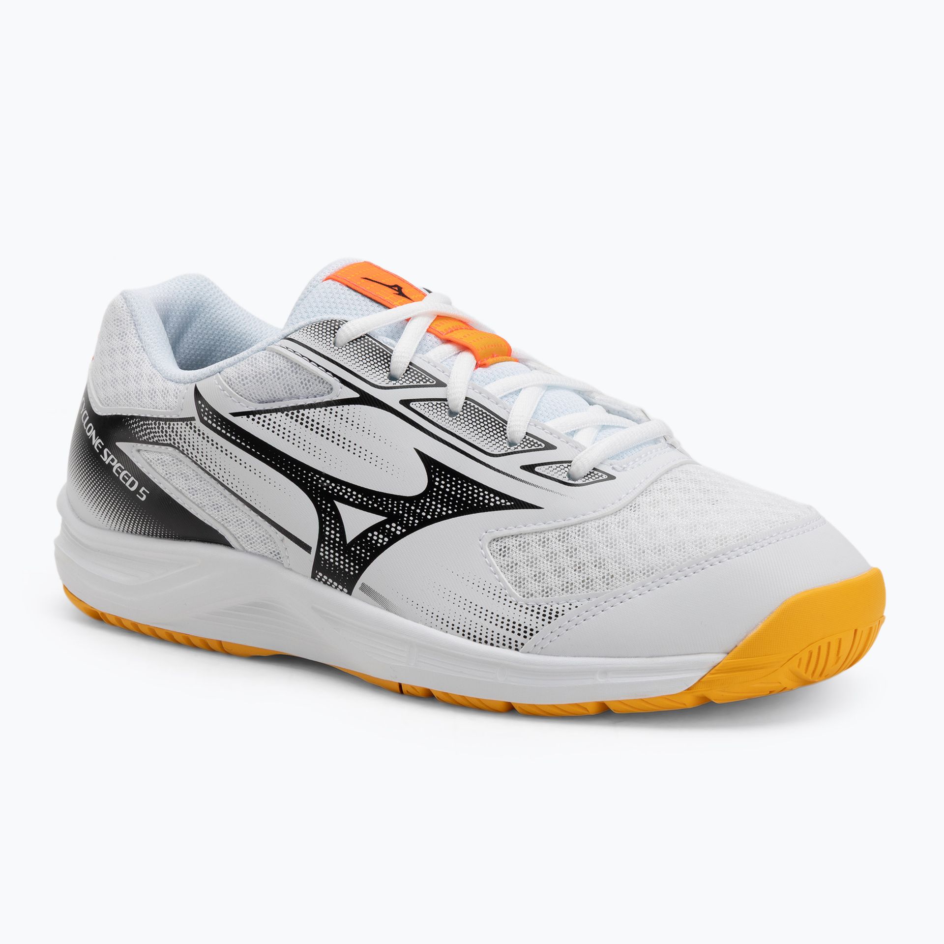 Buty do siatkówki Mizuno Cyclone Speed 5 white/fiery coral 2/citrus WYSYŁKA W 24H 30 DNI NA ZWROT