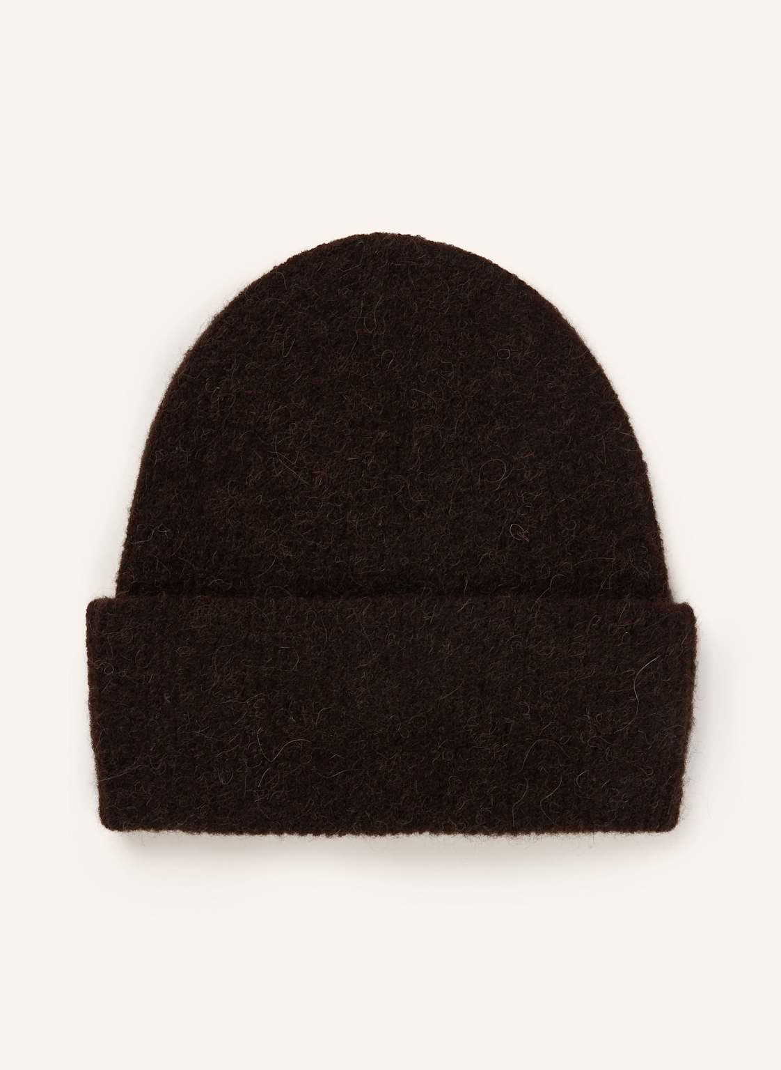 Samsøe Samsøe Czapka Nor Z Dodatkiem Alpaki braun