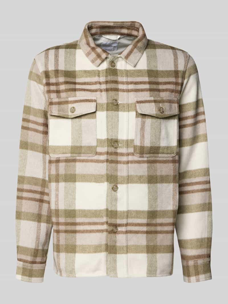 Kurtka koszulowa z listwą guzikową