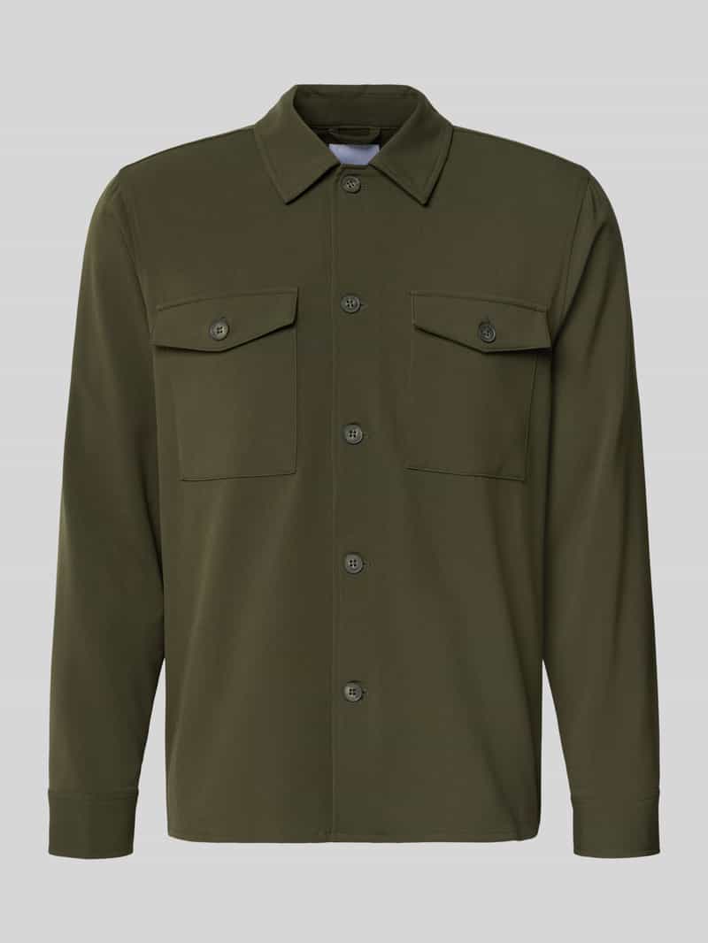 Kurtka koszulowa z listwą guzikową