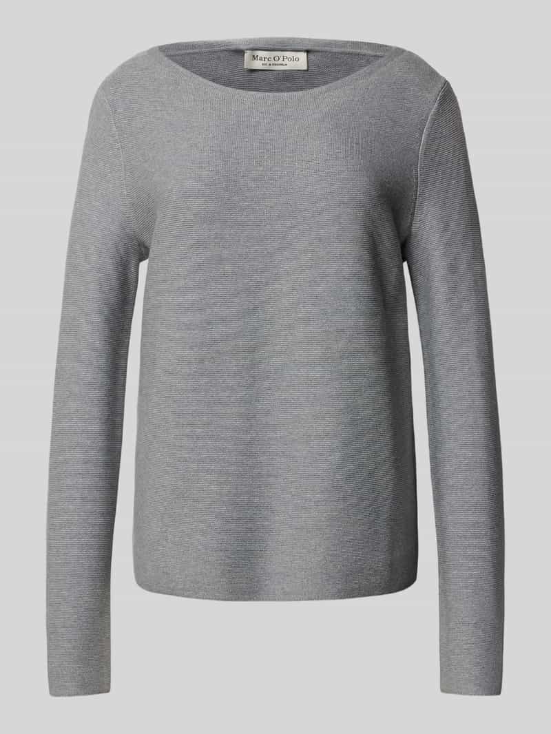 Sweter z dzianiny o kroju regular fit z czystej bawełny