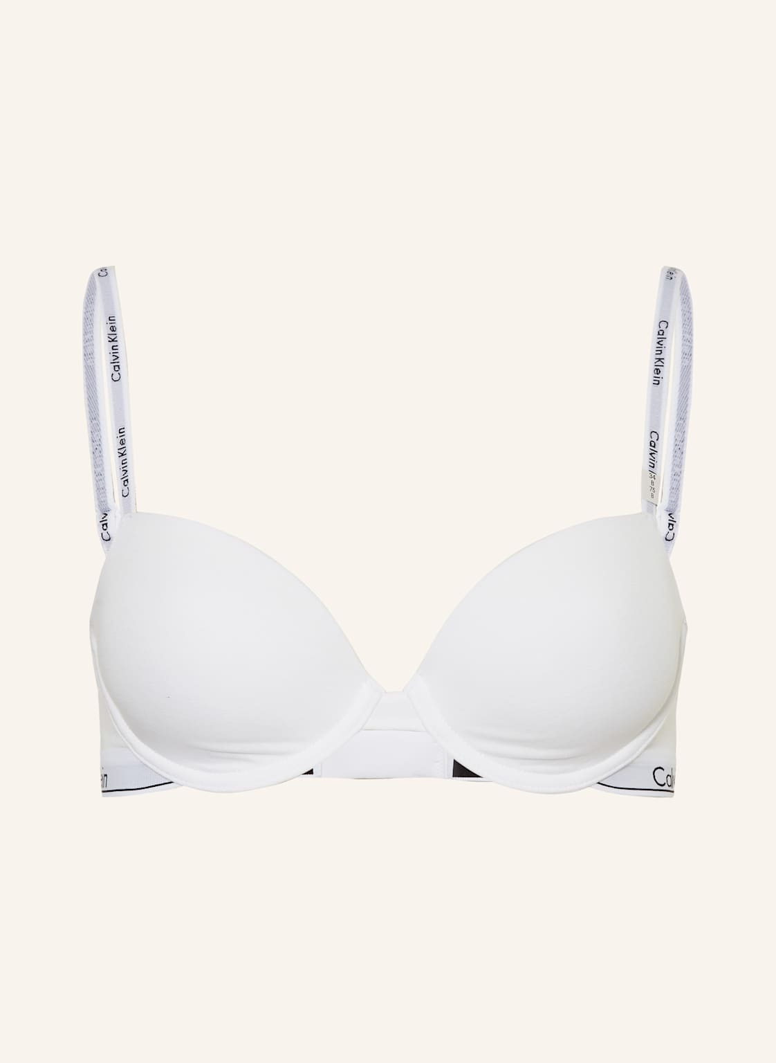 Calvin Klein Biustonosz Z Fiszbinami Icon Cotton Modal weiss
