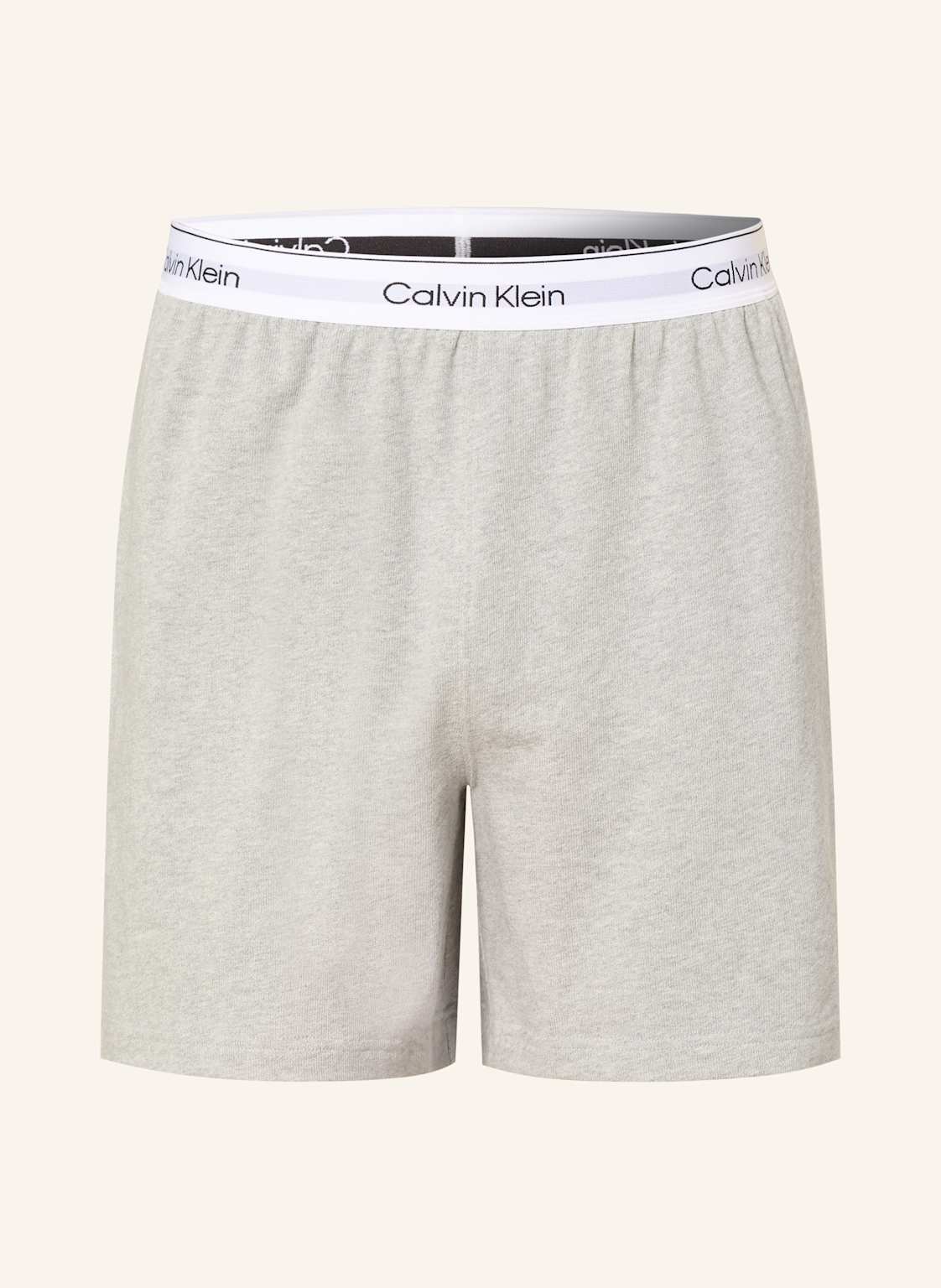 Calvin Klein Szorty Od Piżamy Cotton Jersey grau