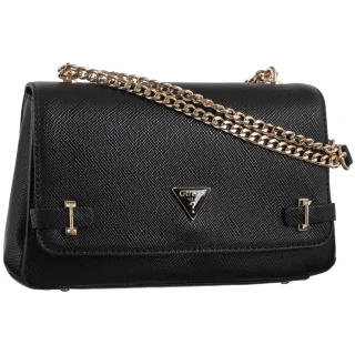 Torebka Rosalba Convertible Xbody Flap HWZG96 57210 Black (GU767-a) Guess