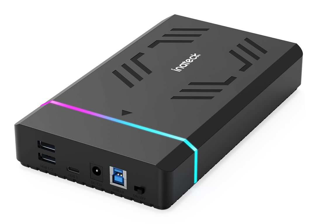 Inateck FE3003 Obudowa HDD/SSD Czarny 2.5/3.5