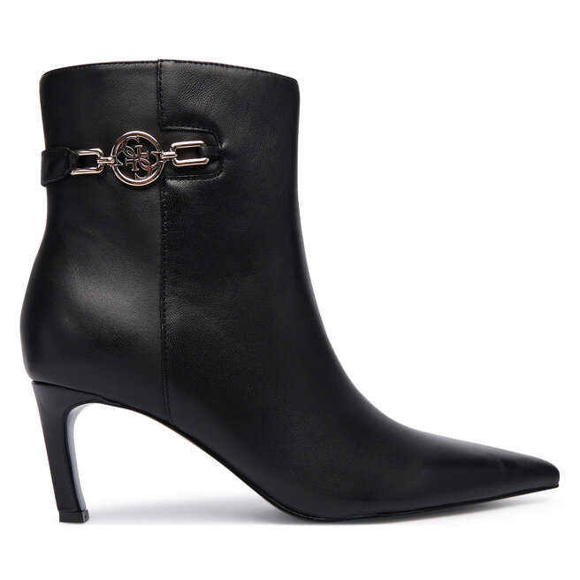 Botki Guess FLFPAI LEA10 Czarny