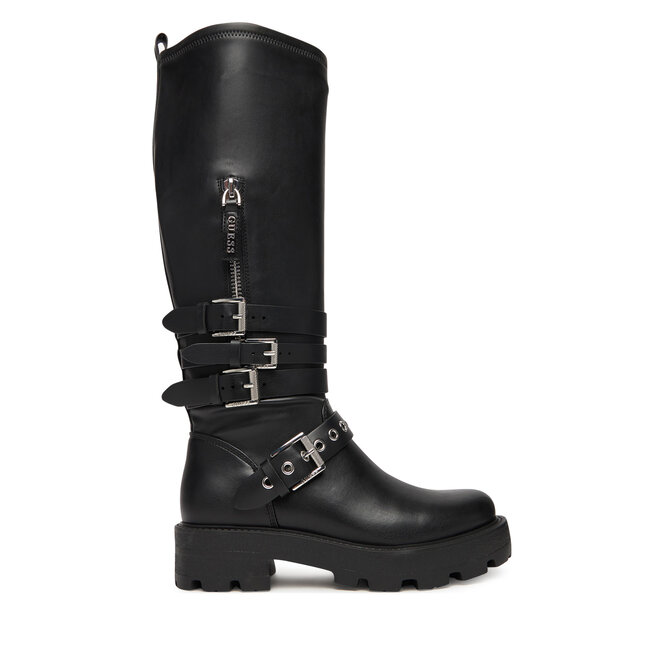 Kozaki Guess FLFYNK ELE11 Czarny