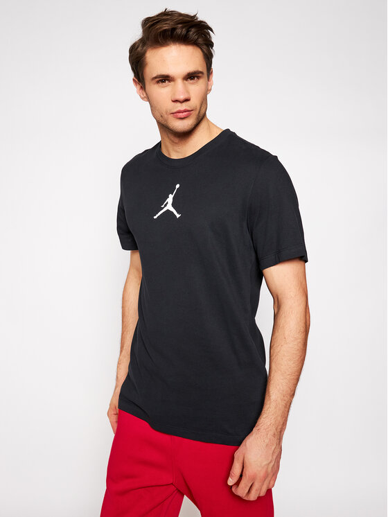 Nike T-Shirt Jordan Jumpman CW5190 Czarny Standard Fit