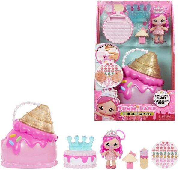 Yummiland Beauty + Lip Gloss Doll - Ice Cream