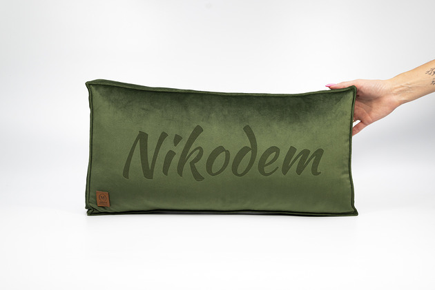 Poduszka dekoracyjna z imieniem - kolor do wyboru