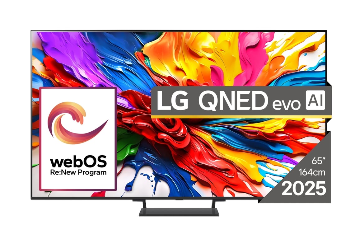 LG QNED evo AI 65QNED93A6A Telewizor 165,1 cm (65