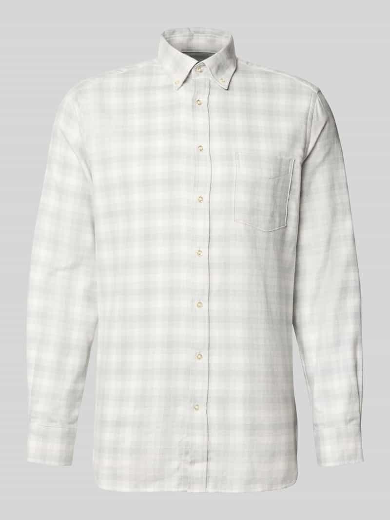 Koszula casualowa o kroju regular fit z kołnierzykiem typu button down