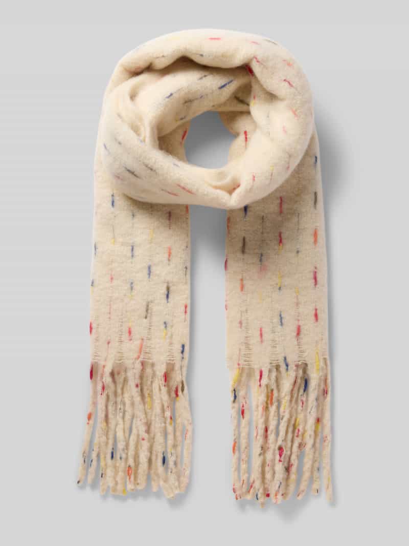 Szal ze sznurkowymi wykończeniami model ‘Ialaere’