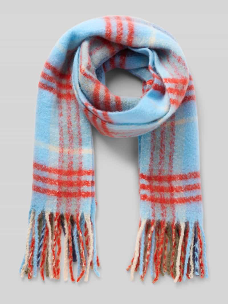 Szal ze sznurkowymi wykończeniami model ‘IAELMA’