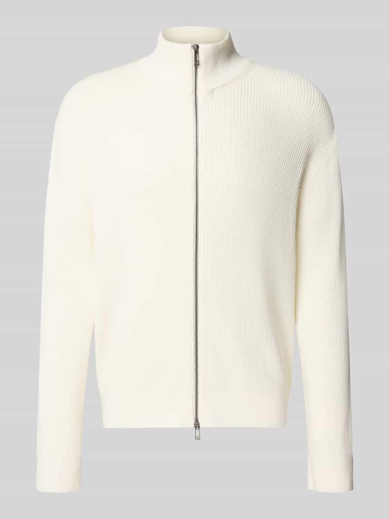 Kurtka z dzianiny ze stójką