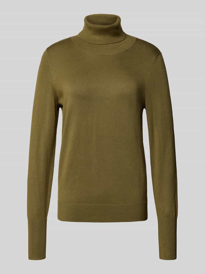 Golf o kroju regular fit z imitacji dzianiny