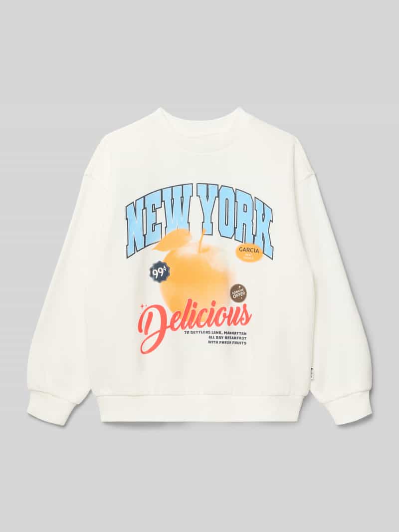 Bluza z nadrukiem z logo