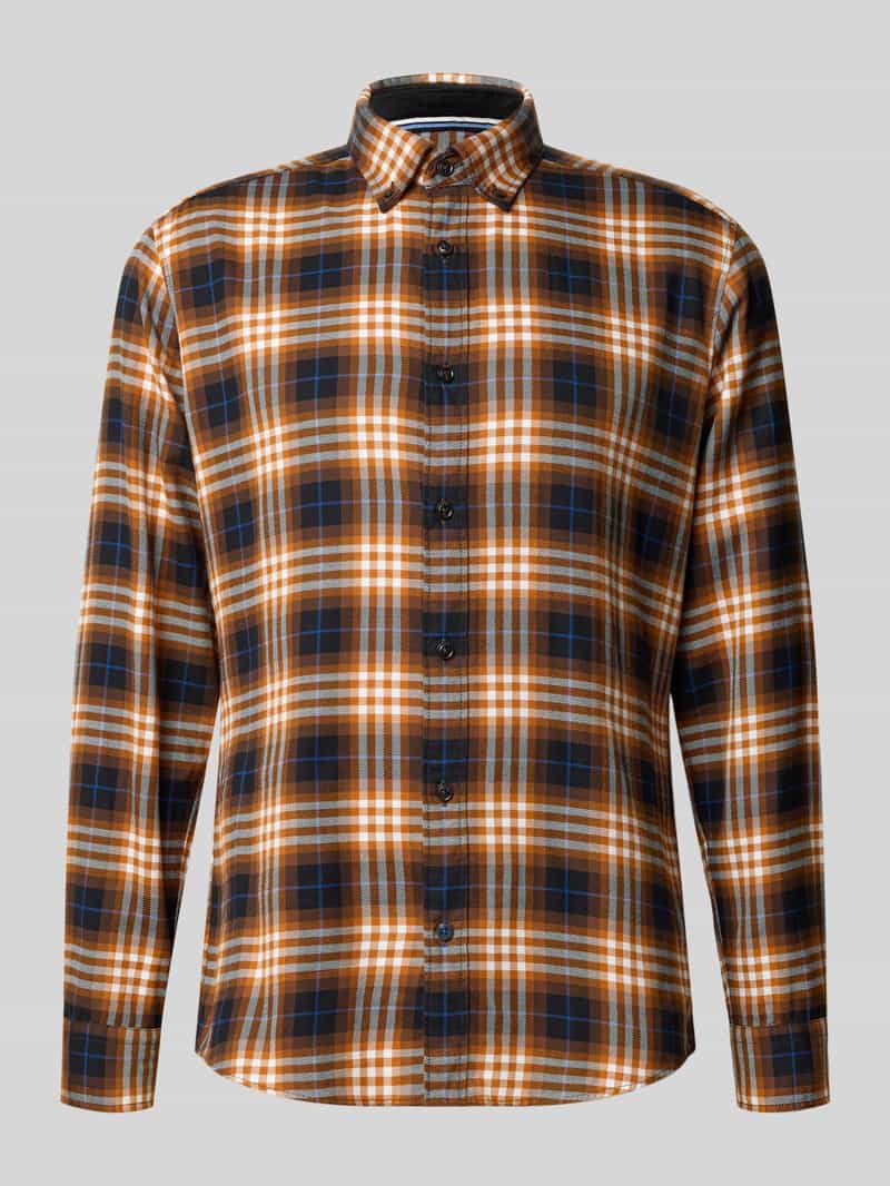 Koszula casualowa o kroju casual fit z kołnierzykiem typu button down