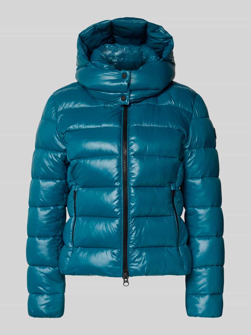 Kurtka pikowana z kieszeniami zapinanymi na zamek błyskawiczny model ‘COSMARY’