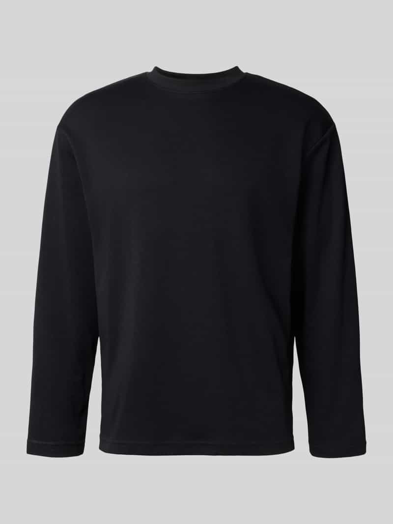 Bluzka z długim rękawem o luźnym kroju z mieszanki bawełny model ‘LOOSEOSCAR’