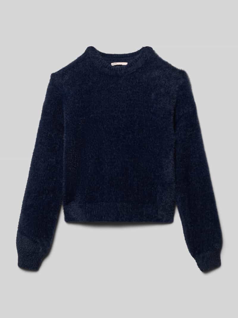 Sweter o kroju regular fit z obniżonymi ramionami model ‘KOGNEWPIUMO’