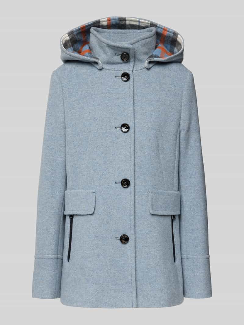 Kurtka ze stójką i kieszeniami z patką