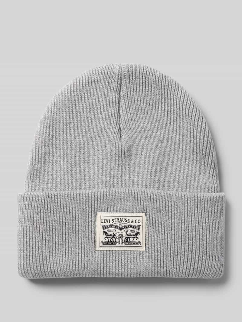 Czapka z naszywką z logo model ‘Beanie’