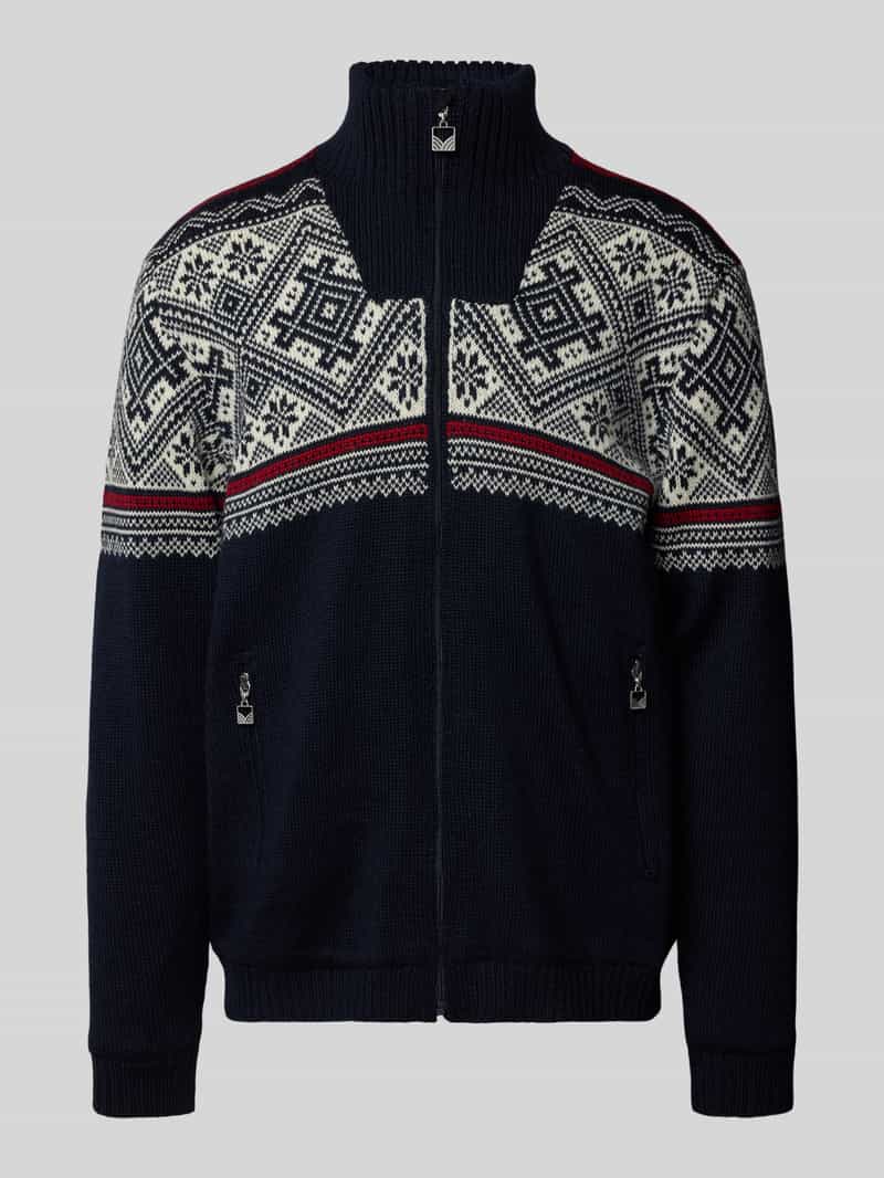 Kurtka wełniana ze stójką model ‘Hardanger’