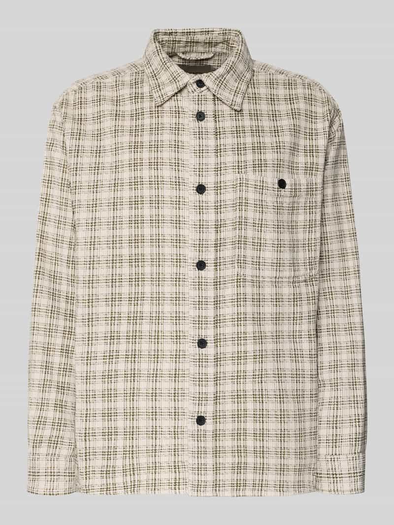 Koszula o luźnym kroju z czystej bawełny model ‘WALEED’