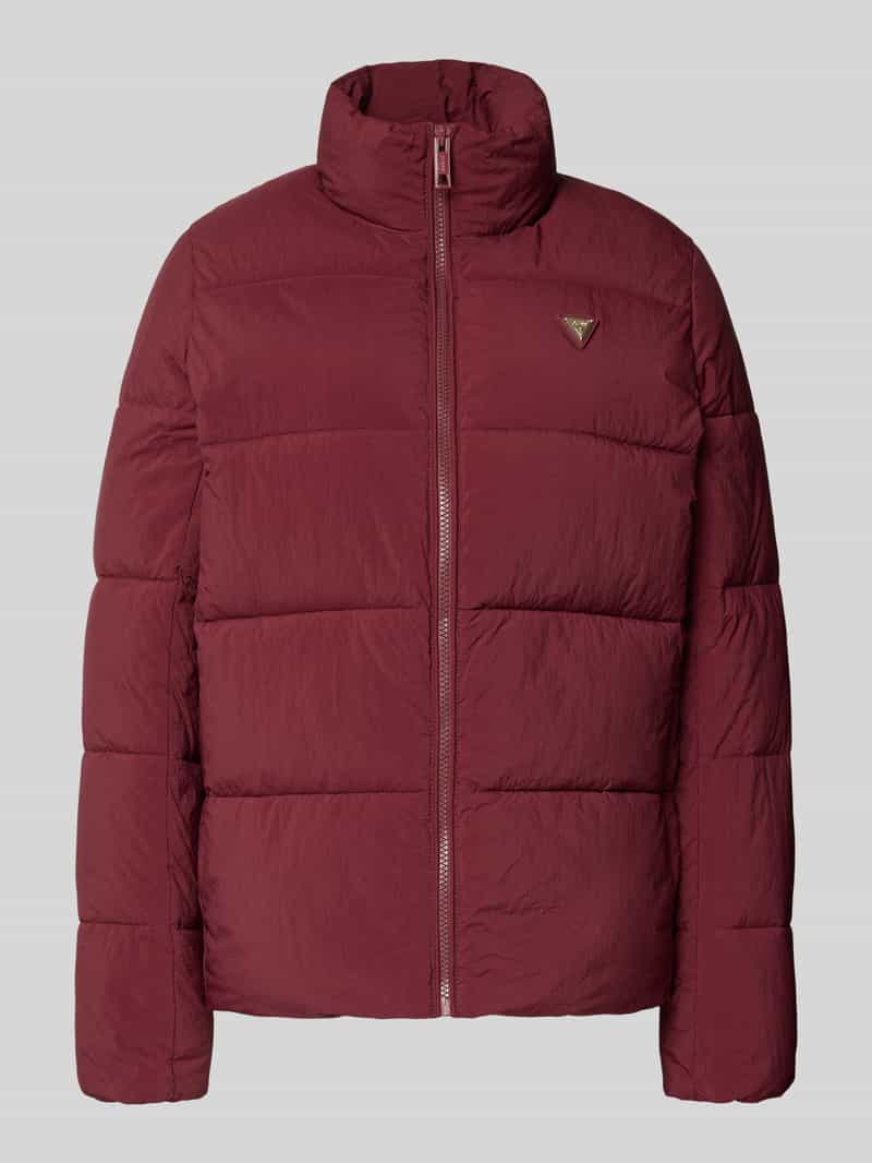 Kurtka pikowana z aplikacją z logo model ‘NEW CLAUDIA’