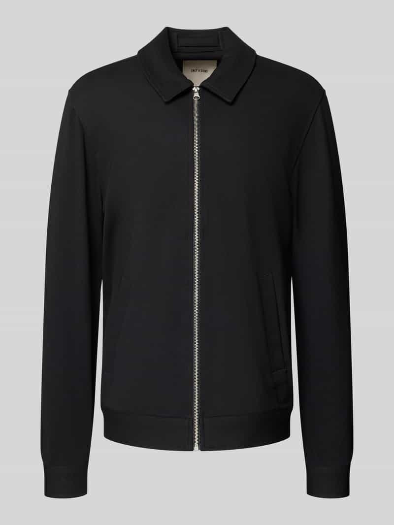 Kurtka koszulowa o kroju regular fit z mieszanki wiskozy model ‘JAKES’