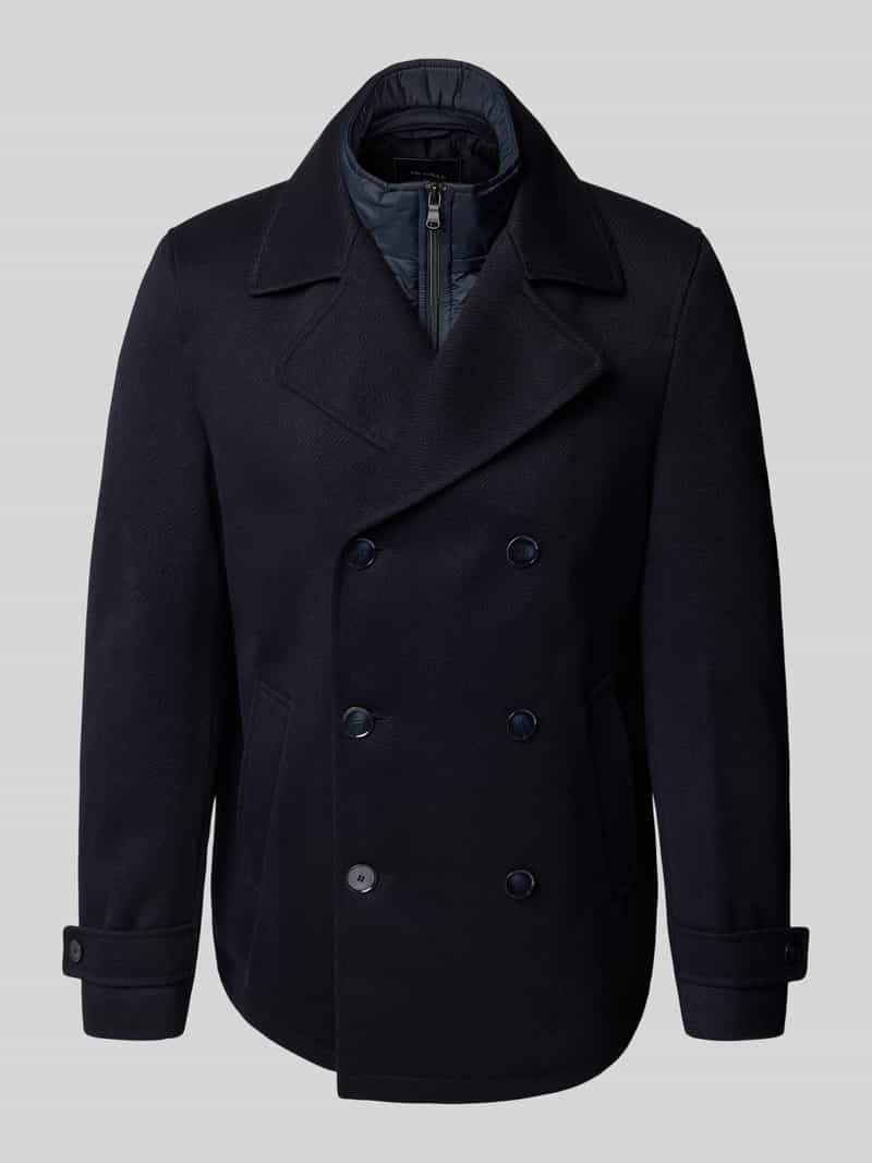 Płaszcz z efektem dwóch warstw